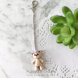 Teddy Bear with Flower Crown