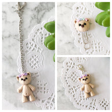 Load image into Gallery viewer, Teddy Bear with Flower Crown