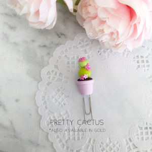 Pretty Cactus Paperclip