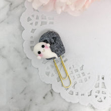 Load image into Gallery viewer, Ghost with Tombstone Paperclip