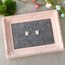 Load image into Gallery viewer, Bunny Face Earrings / Studs
