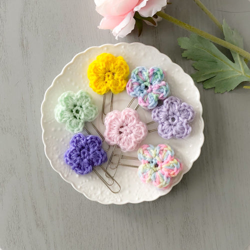 Crochet Flower Paperclip
