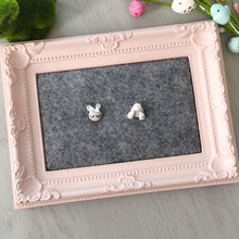 Load image into Gallery viewer, Bunny Face n Bunny Bum Earrings / Studs