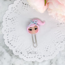 Load image into Gallery viewer, Pastel Haired Planner Babe Paperclip