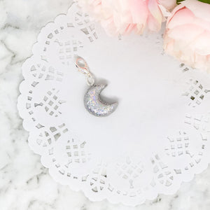Holographic Moon Travellers Notebook Charm