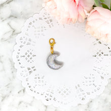 Load image into Gallery viewer, Holographic Moon Travellers Notebook Charm