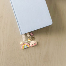Load image into Gallery viewer, Happy Cloud and Rainbow Hobonichi Bookmark