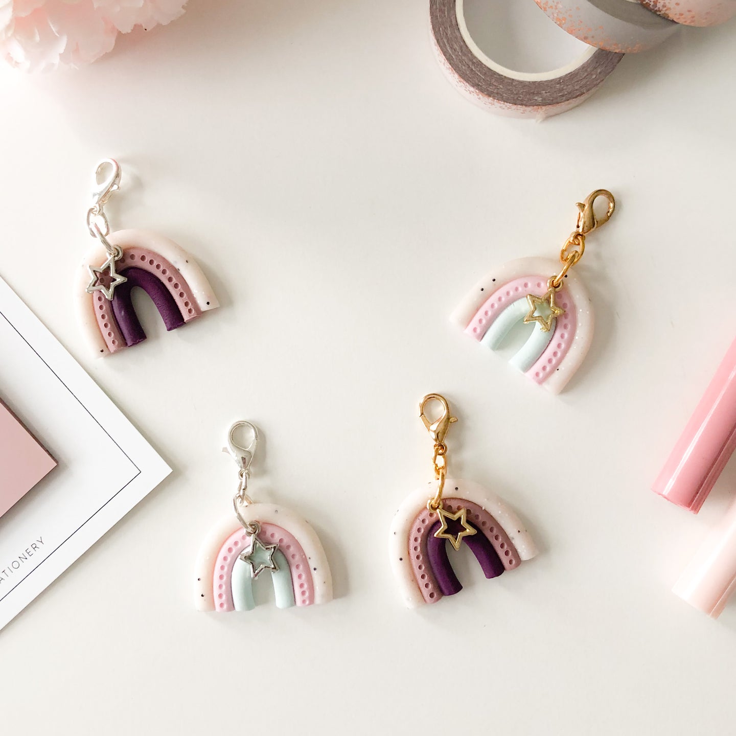 Boho Rainbow Charm