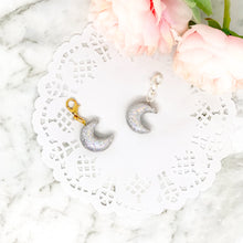 Load image into Gallery viewer, Holographic Moon Travellers Notebook Charm