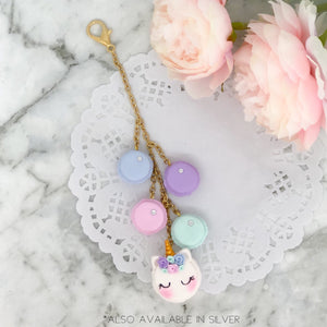 Unicorn Macaron Delight Planner Charm